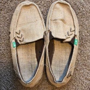 Sanuk Burlap Shoes